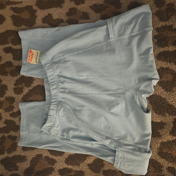 Free People Hot-shot Slouch Pants Oxford Blue 💙 - Picture 3 of 11